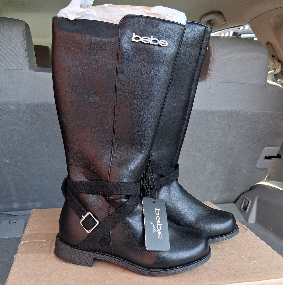 Bebe Black Girls' Boots